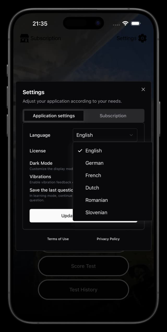 Multiple Languages